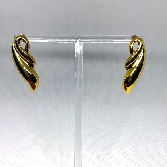 Gold earrings - Picture 3 of 5